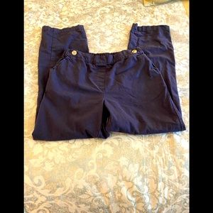 Symple navy blue slacks.